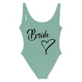 thumbnail image 4 of MKLEKYY Traje De Baño Mujer Women Fashion Letter Print Piece Swimsuit Sexy Bikini Swimwear Bathing Sleeveless Backless Swimsuit 1506, 4 of 4