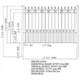 thumbnail image 3 of ALEKO Outdoor Yard Garden Steel Fence 8' x 5' Venice Style Black, 3 of 5