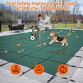 thumbnail image 4 of M optimized Pool Safety Cover Fits 20x40ft Rectangle Pool Safety Net and Installation Tools, Ultra-Dense Safety Pool Cover w/Anchors, Size 22 x 42 ft, 4 of 8