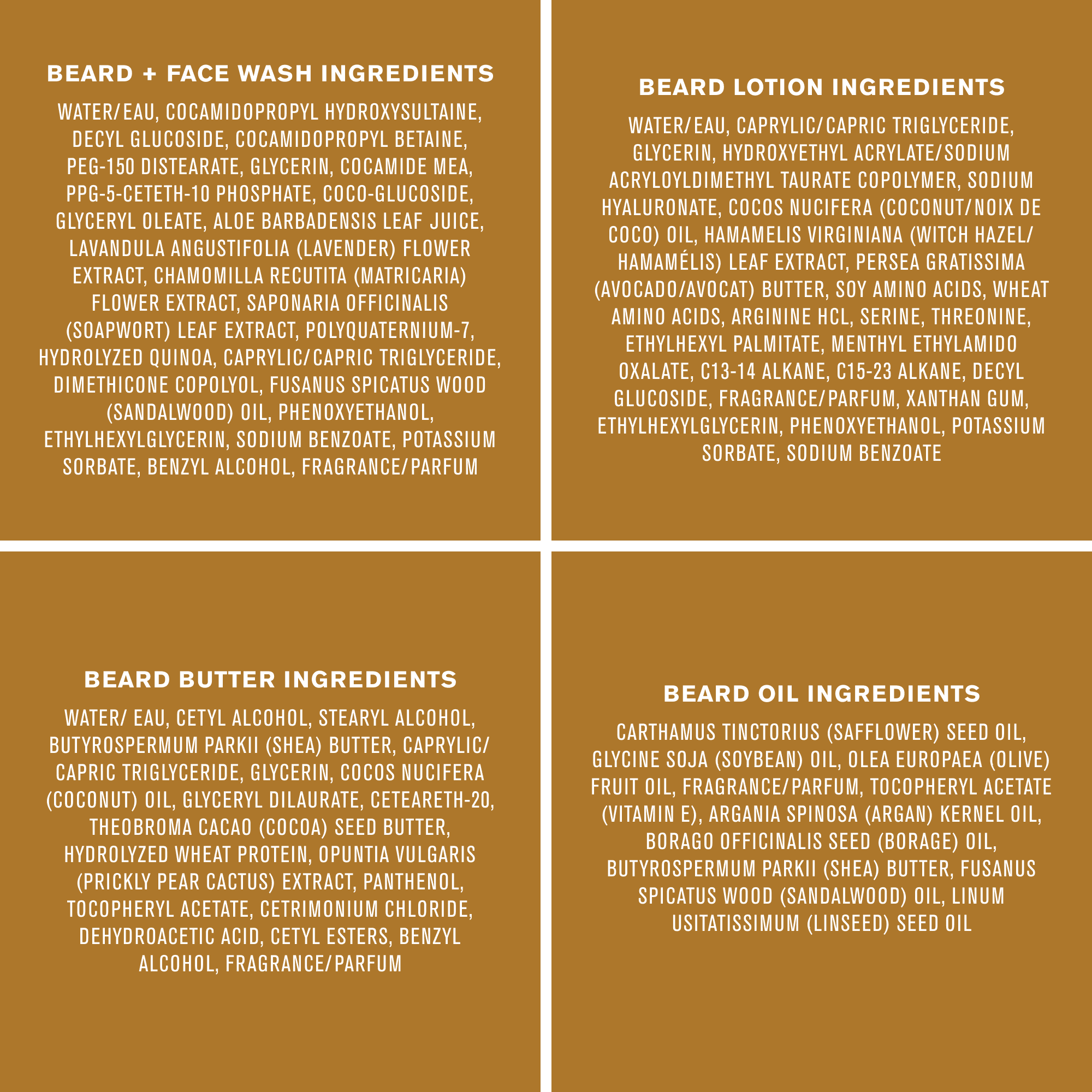 Every Man Jack Sandalwood Beard Bundle, Oil, Wash, Butter, Lotion, and Comb