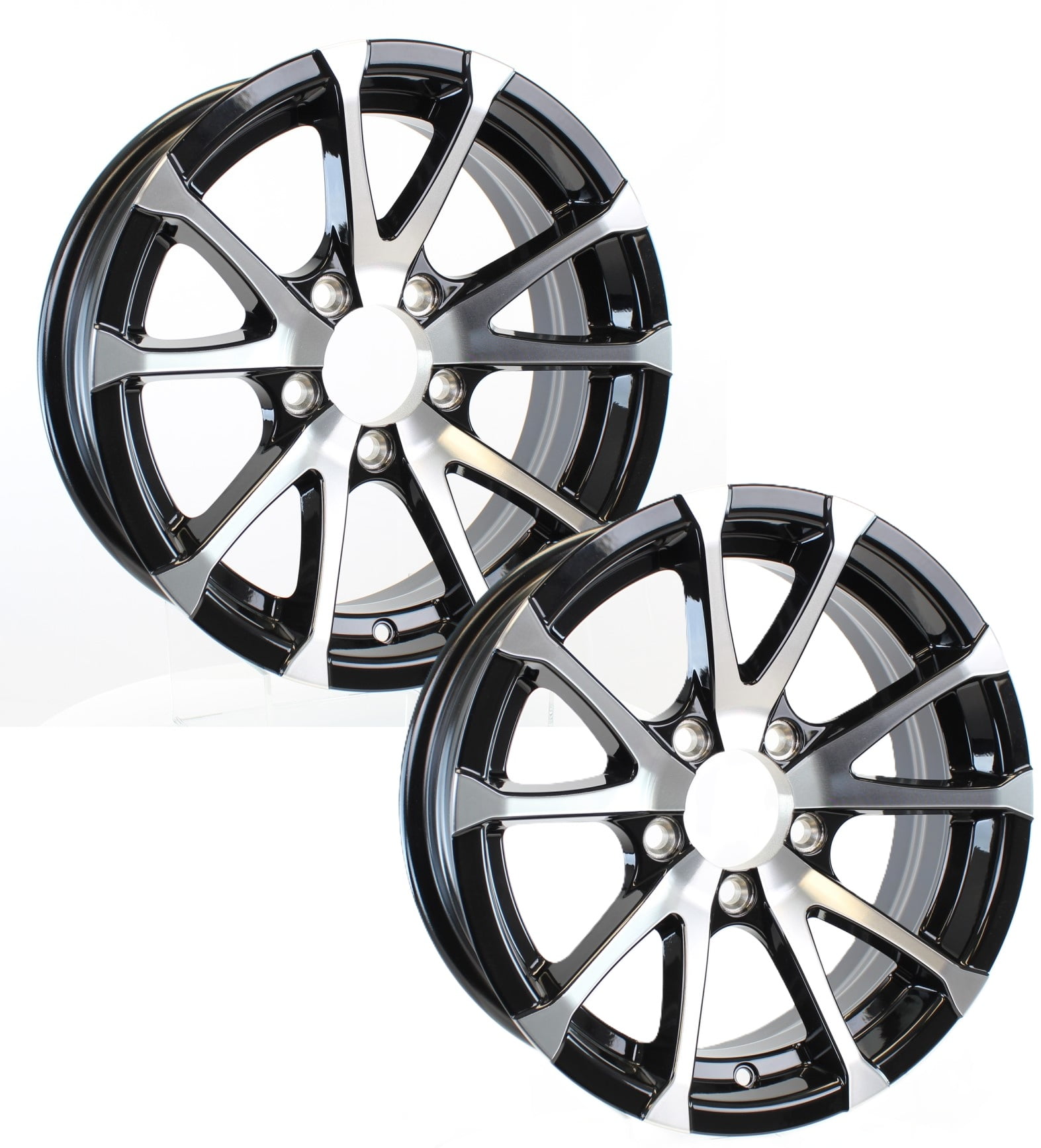 RTX Valkyrie 18x8 5x114.3 ET40 CB73.1 Gloss Black Machined Blue