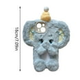 thumbnail image 3 of Klonfd Cute Yellow Hat Elephant Suitable Phone Drop, 3 of 6