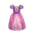 thumbnail image 3 of Vestido de princesa para niñas, disfraz de Cenicienta, Blancanieves, Aurora, Sofía, Rapunzel, Cenicienta, para Halloween, fiesta de cumpleaños infantil, 3 of 5