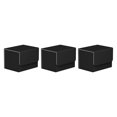 thumbnail image 4 of sweethay Soporte para caja de almacenamiento de tarjetas comerciales, organizador portátil de gran capacidad, estuches coleccionables para Negro 3Conjunto, 4 of 6