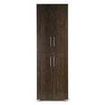 thumbnail image 2 of Anthea Dark Brown Four-door Shoe Cabinet, 2 of 5