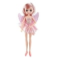 thumbnail image 1 of Muñeca de moda de 8 pulgadas, mini figuras de princesas, muñecas articuladas, muñecas ángeles para muñecas Rosa, 1 of 9