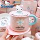 thumbnail image 2 of Venta caliente 2024 Sanrio Anime Taza de tetera de cerámica Taza de agua de dibujos animados lindo Hello Kitty Juego de ollas Regalo de Navidad para niña de alto valor para el hogar, 2 of 5