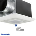 thumbnail image 4 of Panasonic WhisperCeiling Bathroom Exhaust Fan with Dimmable LED Light, 110-130-150 CFM, FV-1115VQL1, 4 of 7