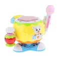 thumbnail image 4 of STARTIST Adorable Electric Drum Toy Set w/ Microphone & Lantern for Baby Kids Gift Yellow, 4 of 9