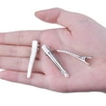 thumbnail image 5 of 100 Pieces 45 mm Metal Alligator Hair Clips Pins with Teeth, 5 of 5