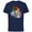 Navy, variant on Disney The Little Mermaid Ariel and Flounder Find - Short Sleeve Cotton T-Shirt for Adults - Customized-Athletic Heather