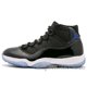 thumbnail image 1 of NIKE Air Jordan 11 hombres zapatos de baloncesto Original platino tinte gorra y vestido UNC gimnasio rojo Gamma azul para hombre entrenador 378037-003, 1 of 4