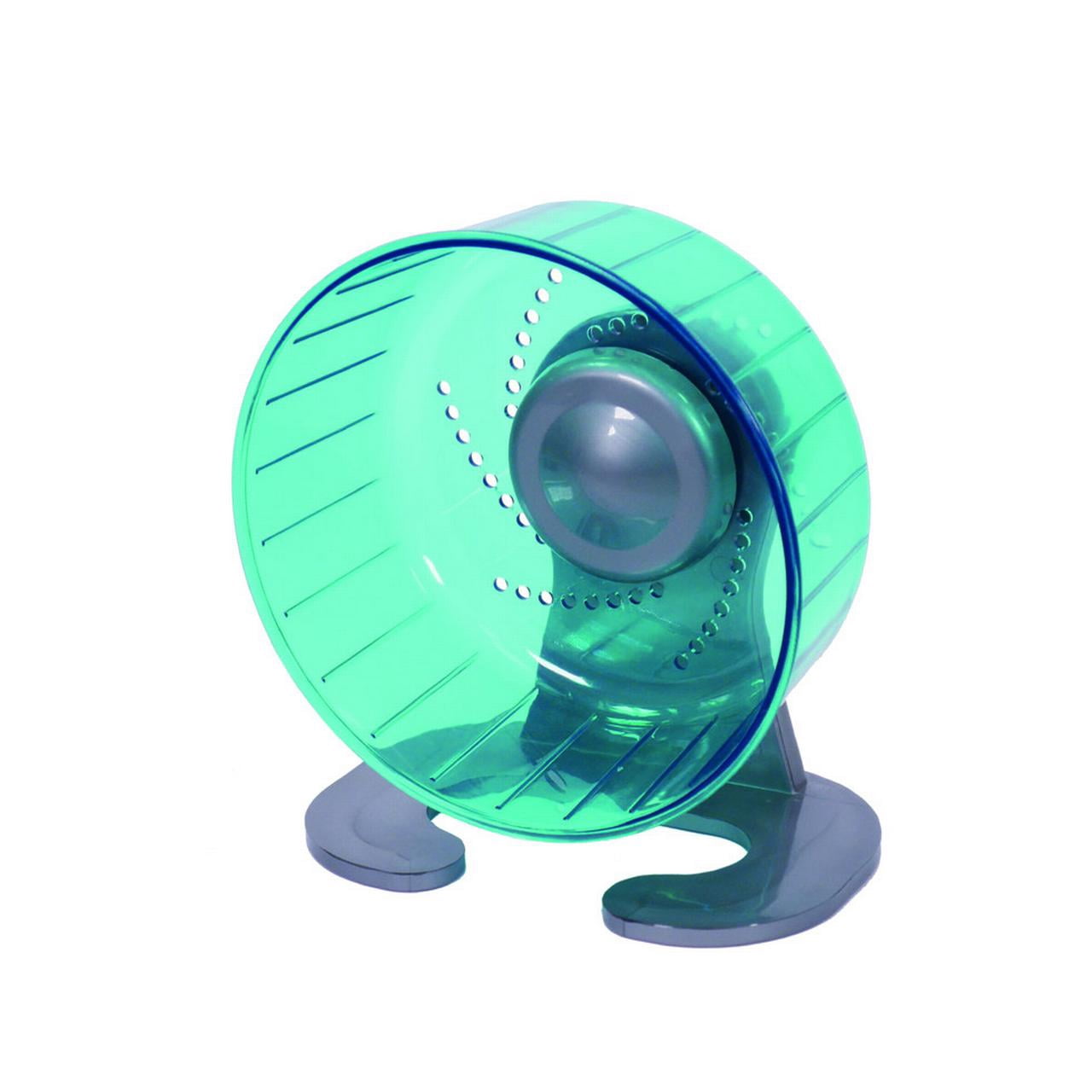 Petest Hamster Exercise Wheel, Silent Spinner Hamster Running Wheels, Diameter 6.7 inch, Green