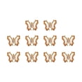thumbnail image 1 of dianhelloya Nail Art Supplies 10Pcs Nail Art Decor Three-dimensional Shiny Glitter Sparkling DIY Mini Nail Accessories Fake Crystal Butterfly Nail Charm Manicurist Supply, 1 of 7