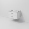 thumbnail image 6 of Castor 30 in W White Single Bath Vanity and Carrara Marble Top, 6 of 10