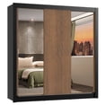 thumbnail image 2 of Ropero Closet Madesa Lyon 3 Puertas Con Espejos N/M 205 cm Alto 170 cm Ancho 46 cm Fondo, 2 of 5