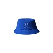 Dame Products O-Face Bucket Hat - Unisex Royal Blue Hat - Designed for Comfort