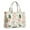 Pioneer Flower Floral, variant on Large Capacity Tote Bag,Pioneer Flower Floral Print Pattern Handbag Fashion Luxury Tote Bag,15.7"x13"x 5.1" Inches,Laptop Compatible