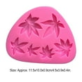 thumbnail image 5 of Tssuoun Silicone Baking Mold Candy Modeling Tools Interesting Decorating Tool Sugarcraft Accessory Chocolate Fondant Maple Leaf Molds, 5 of 6