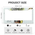thumbnail image 3 of License Plate Frame Whiskey Sour Car Front License Plate Frame 2 PCS Ice Tea Cocktail Ingredients Aluminum Metal License Plate Frames for Girl Women Men Vehicles, 3 of 6