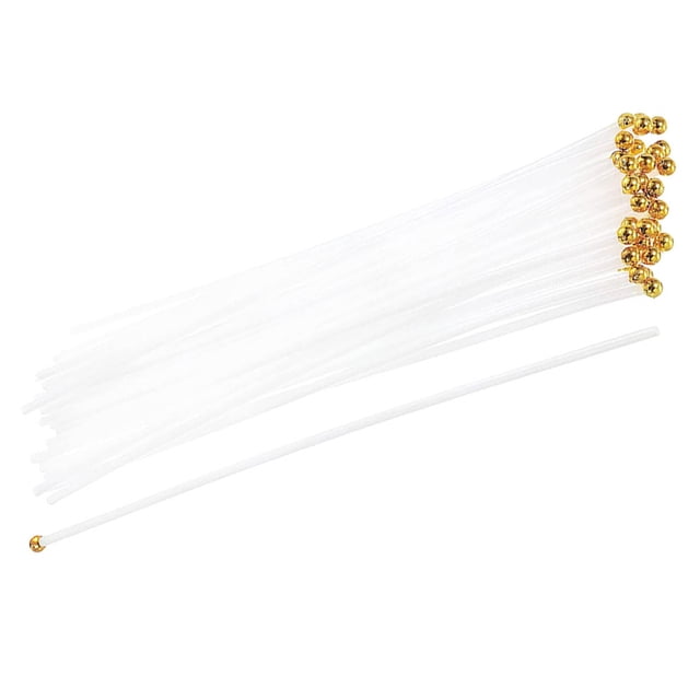 OULII 100Pcs Outdoor Plastic Flag Poles Hand Held for Table Flags and Advertising Flags