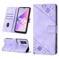 thumbnail image 1 of Compatible avec OnePlus Nord N300 Étui en Cuir PU Classique Embossé avec Porte-Cartes Coque Antichoc, 1 of 5