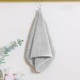 thumbnail image 4 of XGFHYJEH Hand Towel, Towel Clearance, Hand Towels Under $5, Hand Towels for Bathroom, Spring Hand Towel, Towel For Bath, Hand, Face, Gym, Spa, cotton, 35x70cm, Gray, 4 of 6