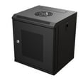 thumbnail image 2 of NavePoint 11.8 in Wall Mount Network Cabinet, 6U, Perforated, Black, 2 of 6