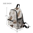thumbnail image 3 of FORMRS School Backpack with Front Zippered Pocket 12" Elementary Student Travel Daypack, Light Gray Bears, 3 of 6
