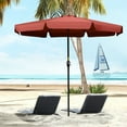 thumbnail image 2 of Outsunny 8.5 ft Outdoor Patio Umbrella with Tilt and Crank for Deck Garden, 2 of 10