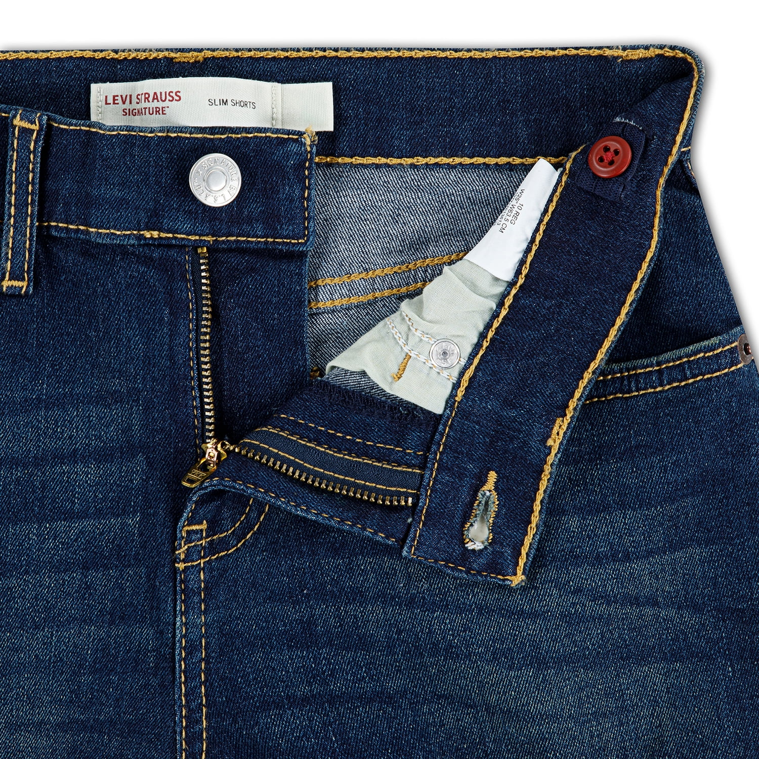 Levi Strauss Signature Boys Slim Fit Denim Shorts, Sizes 4-18