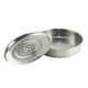 thumbnail image 5 of Bandeja de té, escurridor, redonda, bandeja decorativa para almacenar agua, bandeja de mesa con base para tetera, 18 cm, 5 of 9