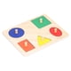 thumbnail image 1 of Rompecabezas de forma, Coordinaciónón Mano-Ojo de Mano un Rompecabezas de forma simple Única Bordes redondoados y Lisos con 5 paneles de forma geométrica para jugar, 1 of 7
