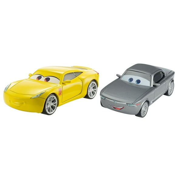 Disney/Pixar Les Bagnoles 3 – Véhicule en métal moulé sous pression – Coffret de 2 – Sterling et Cruz Ramirez