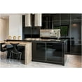 thumbnail image 2 of Riobel My101 Mythic 1.8 GPM Single Hole Pre-Rinse Pull Down Kitchen Faucet - Black, 2 of 2