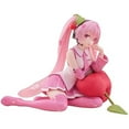 thumbnail image 2 of Sakura Miku Desktop Cute Figure (Cherry Cushion Ver.) Gifts for Birthdays Halloween Christmas, 2 of 3