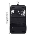 thumbnail image 3 of Hanging Travel Toiletry Bag for Women & Men, Water-resistant Makeup Cosmetic Organizer with Hook, Multi-functional Shower & Shaving Bag for Jewelry, Accessories, Shampoo & Full-Sized Toiletries, 3 of 7