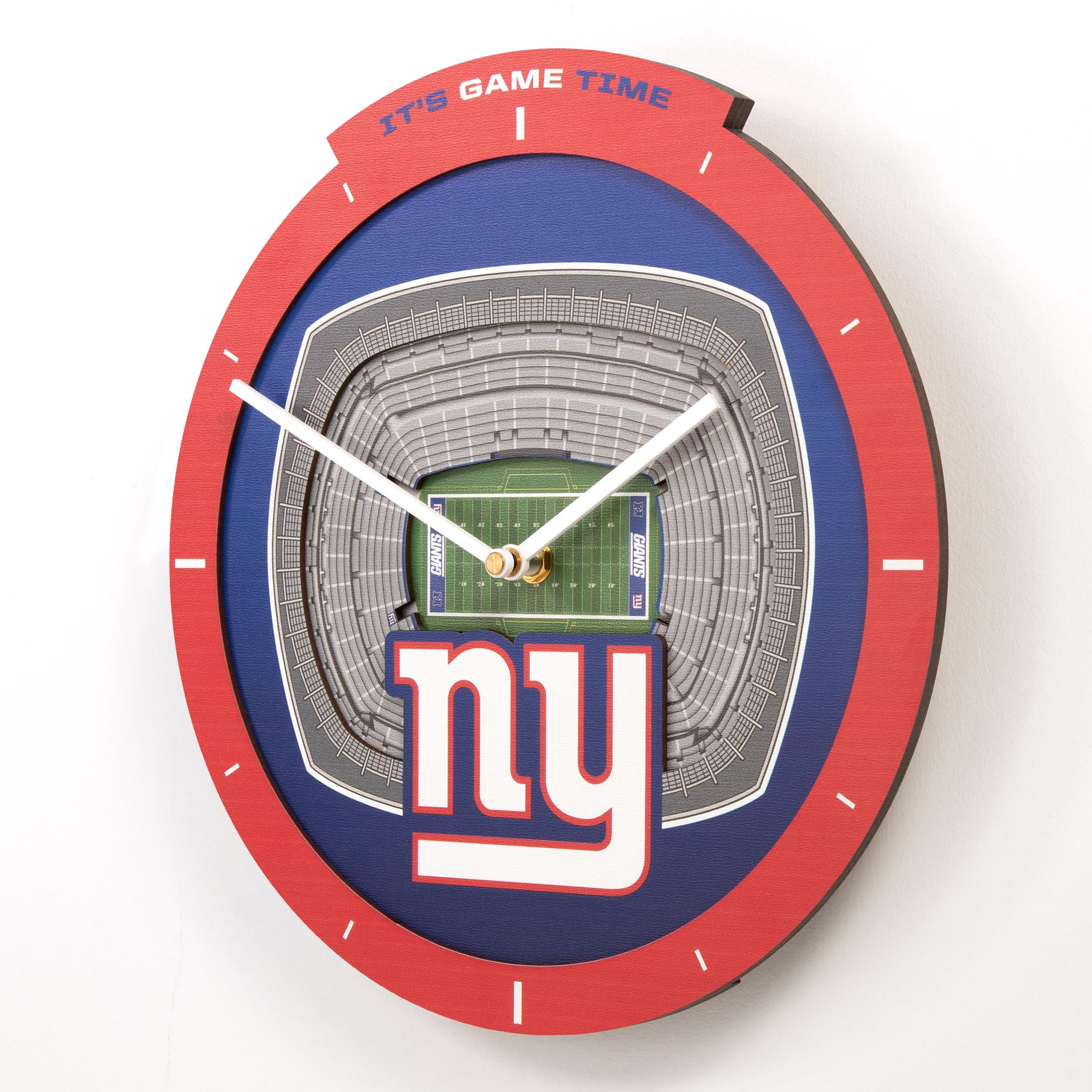 YouTheFan NFL New York Giants Stadiumview 3D Wall Clock