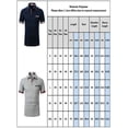 thumbnail image 2 of FASHIONWT Men Formal Casual Short Sleeve Henley Button Business Base Dress Shirt, 2 of 4