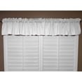 thumbnail image 3 of Solid Poplin Window Valance 58" Wide White, 3 of 4