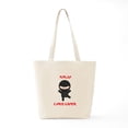 thumbnail image 6 of CafePress - Ninja Caregiver Tote Bag - Unisex Canvas Tote Bag, Beige, 1-Piece, 6 of 7