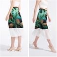 thumbnail image 4 of Sloth Chiffon Summer Dresses for Women | Stylish Beach Skirt with Polyester Straps, 4 of 6