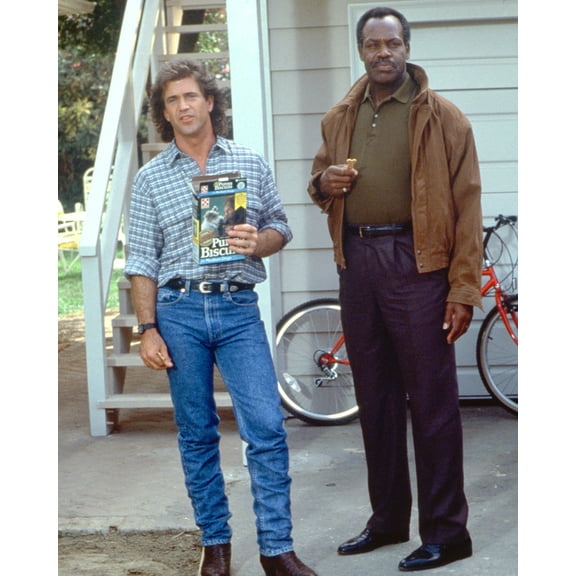 Lethal Weapon Featuring Mel Gibson, Danny Glover 24X36 Classic Hollywood Poster