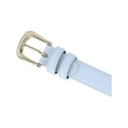 thumbnail image 2 of CTM  Leather Adjustable Belt with Statement Buckle (Women), 2 of 4