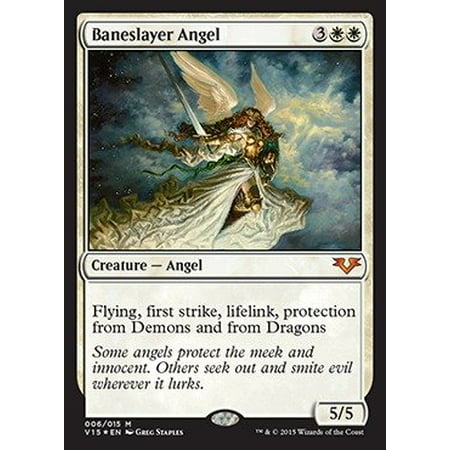 - Baneslayer Angel - From the Vault: Angels - Foil, A single individual card from the Magic: the Gathering (MTG) trading and collectible card.., By Magic: the (Best Angel Cards Magic The Gathering)