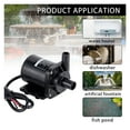 thumbnail image 7 of 50W Solar Panel Brushless Solar Power Water Pump Set Ultra-quiet Submersible Water Sprinkler Pool Pond Garden Fountain Decor ,High Quality Solar Fountain Water Pump Kit - SOLAR PANEL_W, 7 of 7