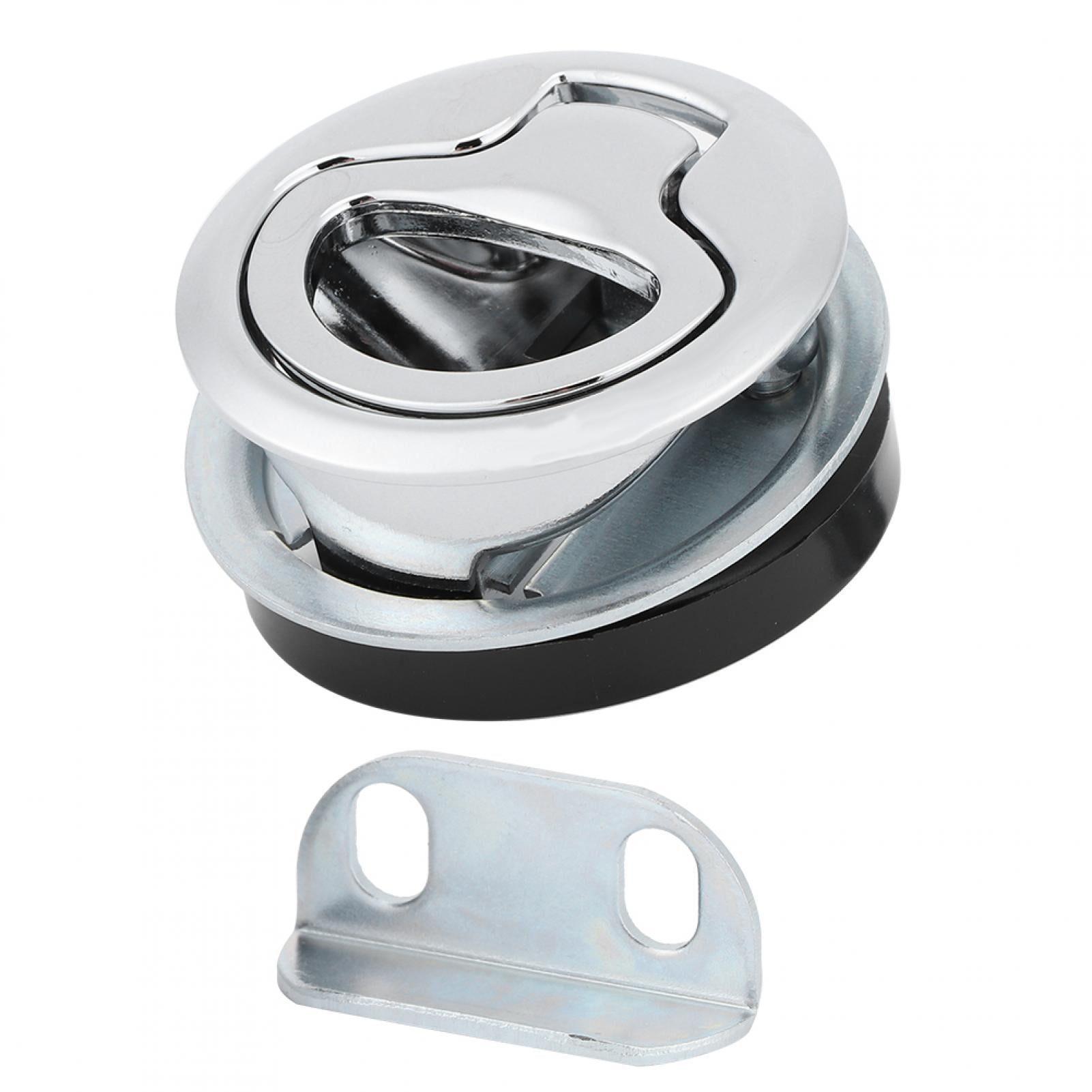Loquet à Came Pour Bateau En Acier Inoxydable 316 - Trappe De Casier Marin - 7x8cm - Argent