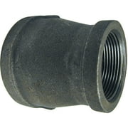 5PK Southland 3/4 In. x 1/2 In. Malleable Black Iron Reducing Coupling