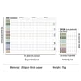 thumbnail image 3 of Yearly Wall Calendar 2026, Paper Full Year Wall Calendar One Page, 365 Day Calendar at One Glance, Paper Folded, 3 of 3