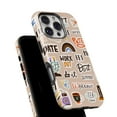 thumbnail image 6 of DesignSkinz Scratch-Resistant Hard Slim Case Compatible with iPhone 11 Pro (Compatible with MagSafe) - Notepad Planner Stickers V3, 6 of 9